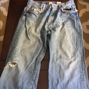 Distressed Lucky brand jeans🍀